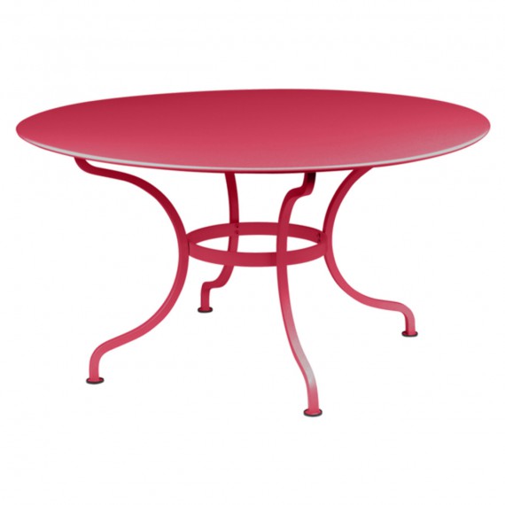 Fermob Table ronde ROMANE - rose praline 