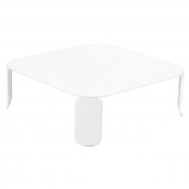 Table basse carrée BEBOP - blanc Fermob