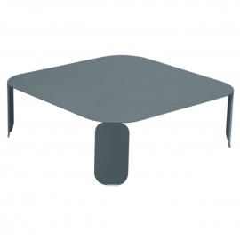 Table basse carrée BEBOP - gris orage Fermob