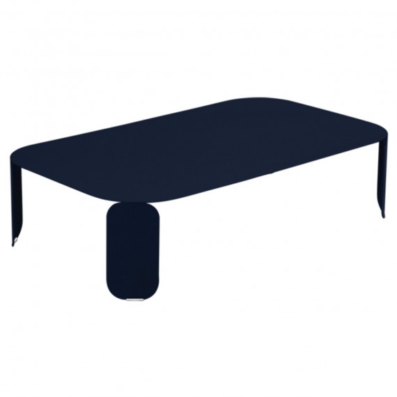 Fermob Table basse rectangulaire BEBOP - bleu abysse 