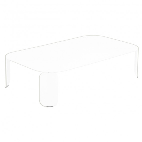 Fermob Table basse rectangulaire BEBOP - blanc 