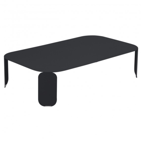 Fermob Table basse rectangulaire BEBOP - carbone 
