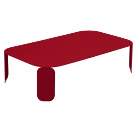 Table basse rectangulaire BEBOP - coquelicot Fermob