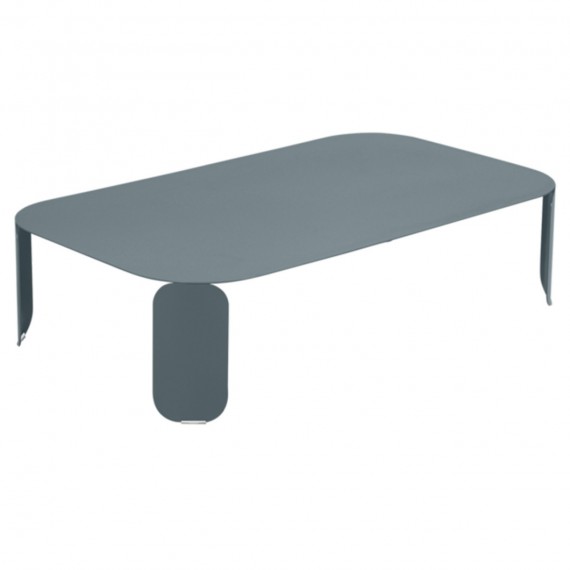 Fermob Table basse rectangulaire BEBOP - gris orage 