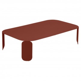Table basse rectangulaire BEBOP - ocre rouge Fermob