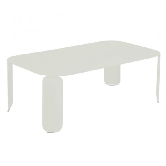 Fermob Table basse rectangulaire BEBOP - gris argile 