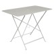 Table rectangulaire BISTRO - gris argile
