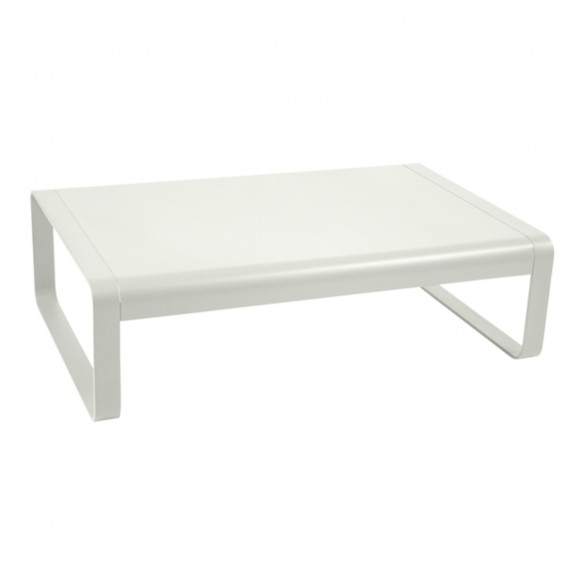 Fermob Table basse rectangulaire BELLEVIE - gris argile 