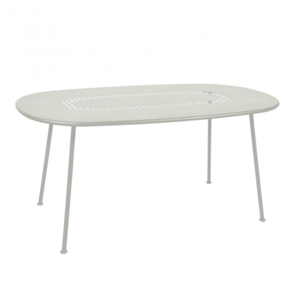 Fermob Table ovale LORETTE - gris argile 