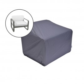 Housse de protection fauteuil BELLEVIE - carbone Fermob