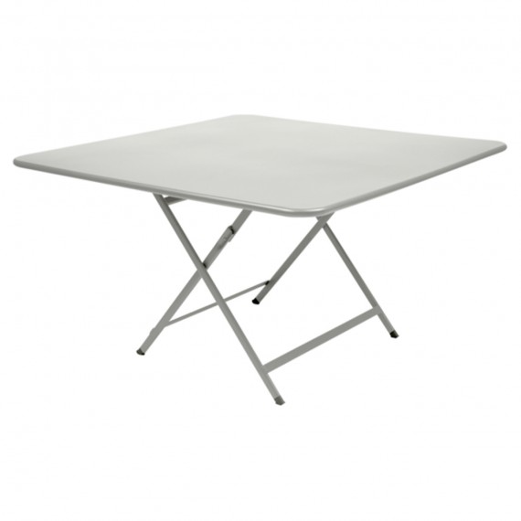 Fermob Table carrée CARACTÈRE - gris argile 