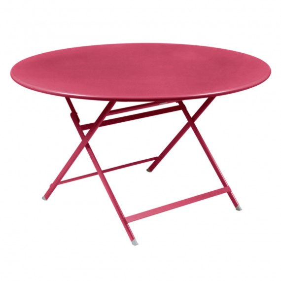 Fermob Table ronde CARACTÈRE - rose praline 