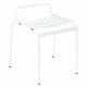 Tabouret LUXEMBOURG - blanc coton