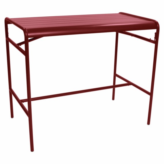 Fermob Table haute LUXEMBOURG - ocre rouge 