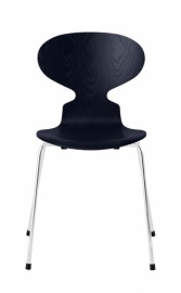 chaise FOURMI Bleu nuit 4 pieds  - Ant - nouvelle palette colorée Fritz Hansen