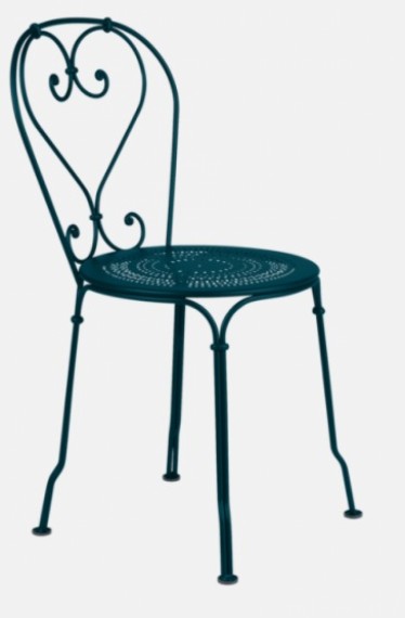 Fermob 1900 chaise - bleu acapulco 