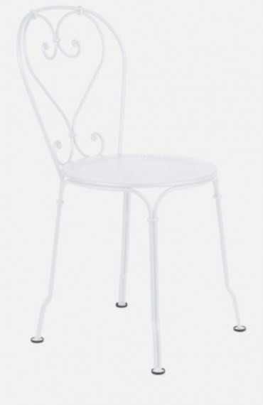 Fermob 1900 chaise - blanc coton 