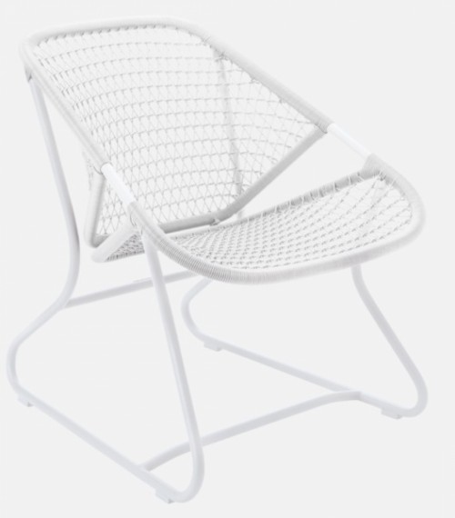 Fermob fauteuil Sixties - Blanc coton 