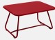 table Sixties - Coquelicot