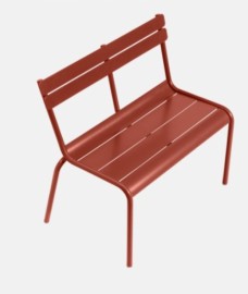 Banc LUXEMBOURG KID - Ocre rouge Fermob