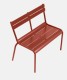 Banc LUXEMBOURG KID - Ocre rouge