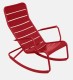 Rocking chair LUXEMBOURG - coquelicot