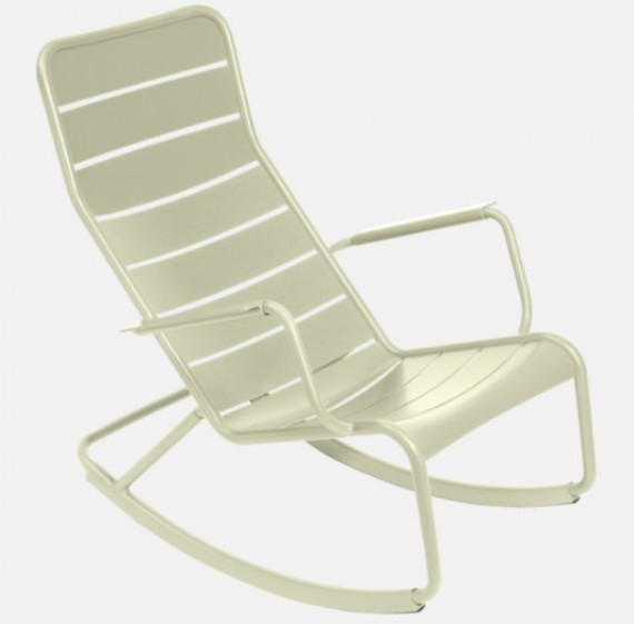 Fermob Rocking chair LUXEMBOURG - Vert tilleul 