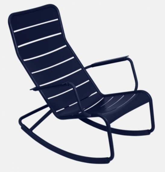 Fermob Rocking chair LUXEMBOURG - Bleu abysse 