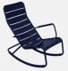 Rocking chair LUXEMBOURG - Bleu abysse
