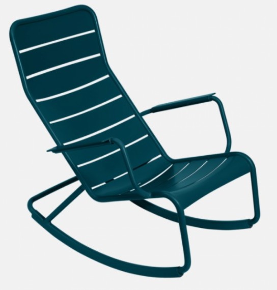 Fermob Rocking chair LUXEMBOURG - Bleu acapulco 