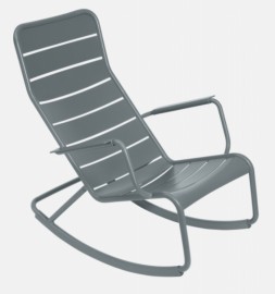 Rocking chair LUXEMBOURG - gris orage Fermob