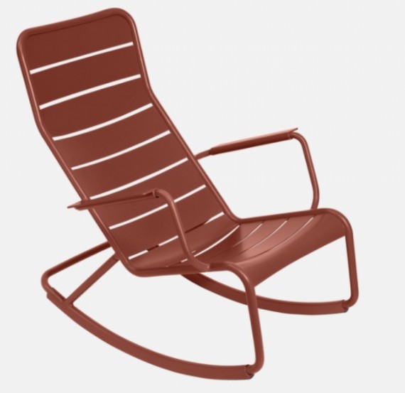 Fermob Rocking chair LUXEMBOURG - Ocre rouge 