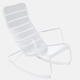 Rocking chair LUXEMBOURG - Blanc coton Fermob