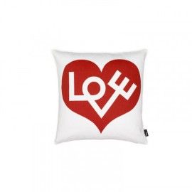 Graphic Print Pillow Love Heart