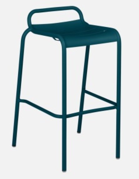 Fermob Tabouret LUXEMBOURG - Bleu acapulco 