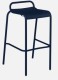 Tabouret LUXEMBOURG - Bleu abysse