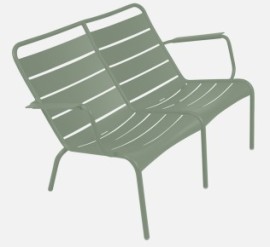 Fauteuil bas duo LUXEMBOURG - Cactus
