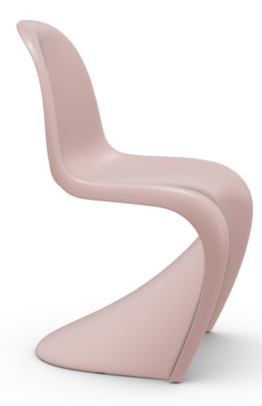 Vitra Chaise PANTON - rose tendre 