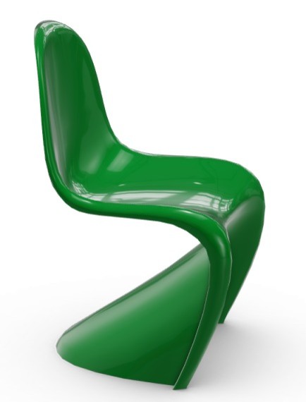 Vitra Chaise PANTON CLASSIC - vert 