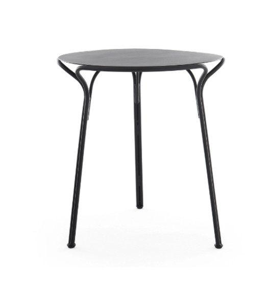 Kartell HIRAY table bistrot Noire 
