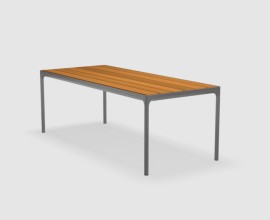 Four table 90X210 Bambou-gris