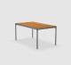 Four table 90X160 Bambou-gris
