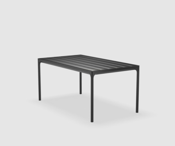 HOUE Four table 90X160 noir 