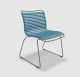 CLICK Chaise sans accoudoirs bleu