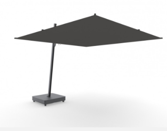 UMBROSA Versa UX Full Black Parasol déporté 