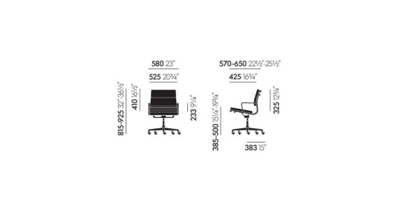 Vitra Soft Pad Chair EA 217 