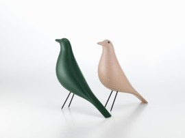 Oiseau décoratif EAMES HOUSE BIRD Frêne teinté vert foncé Vitra