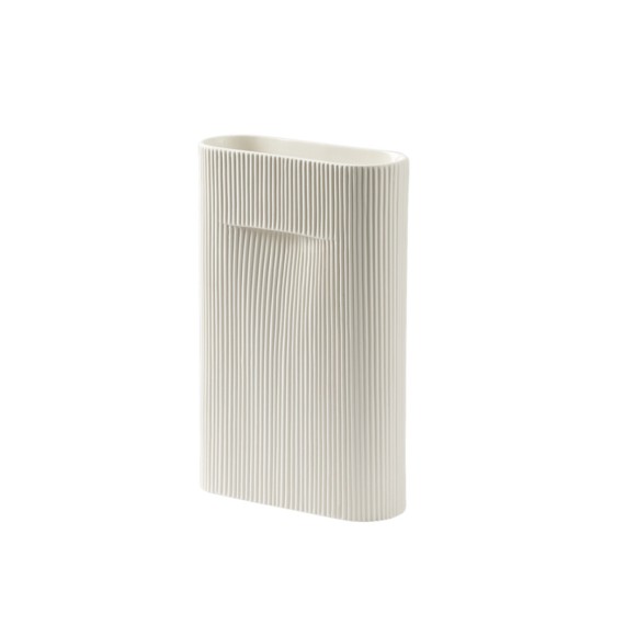 Muuto RIDGE Vase Blanc cassé 
