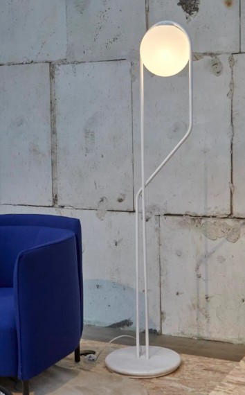 Ligne Roset LAMPADAIRE ASTREE - SOCLE MARBRE BLANC 