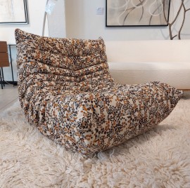 CHAUFFEUSE TOGO FLORALY MIEL Ligne Roset